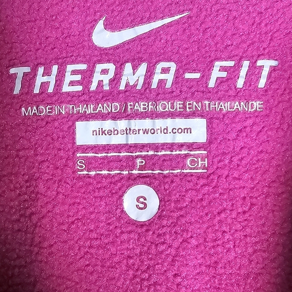 Nike Purple and Orange Zip-Up Hoodie Girls Small - Picture 8 of 9